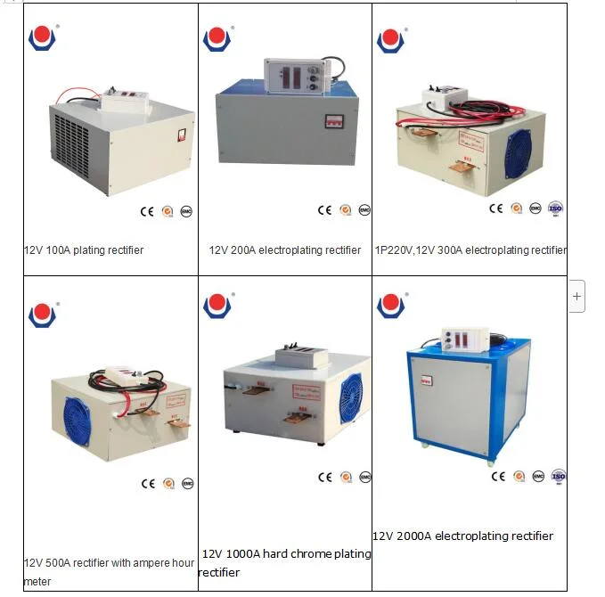 Zinc Plating Power Supply with 300 AMP 12V Plating Machine Plating Rectifier