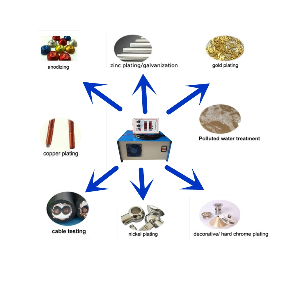 Zinc Plating Power Supply with 300 AMP 12V Plating Machine Plating Rectifier