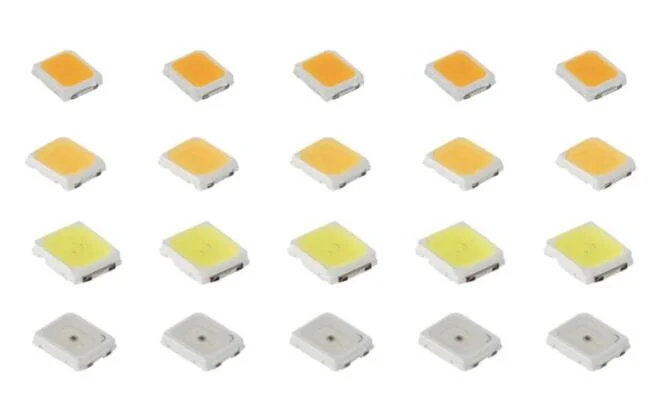 China LED Chip Suppliers SMD LED Types Pure White LED Chips 0.2W 2835 SMD LED