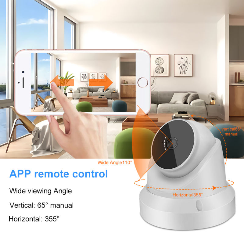 New V380 WiFi Smart Dome IP Camera Work with NVR Indoor CCTV Dome IP Camera
