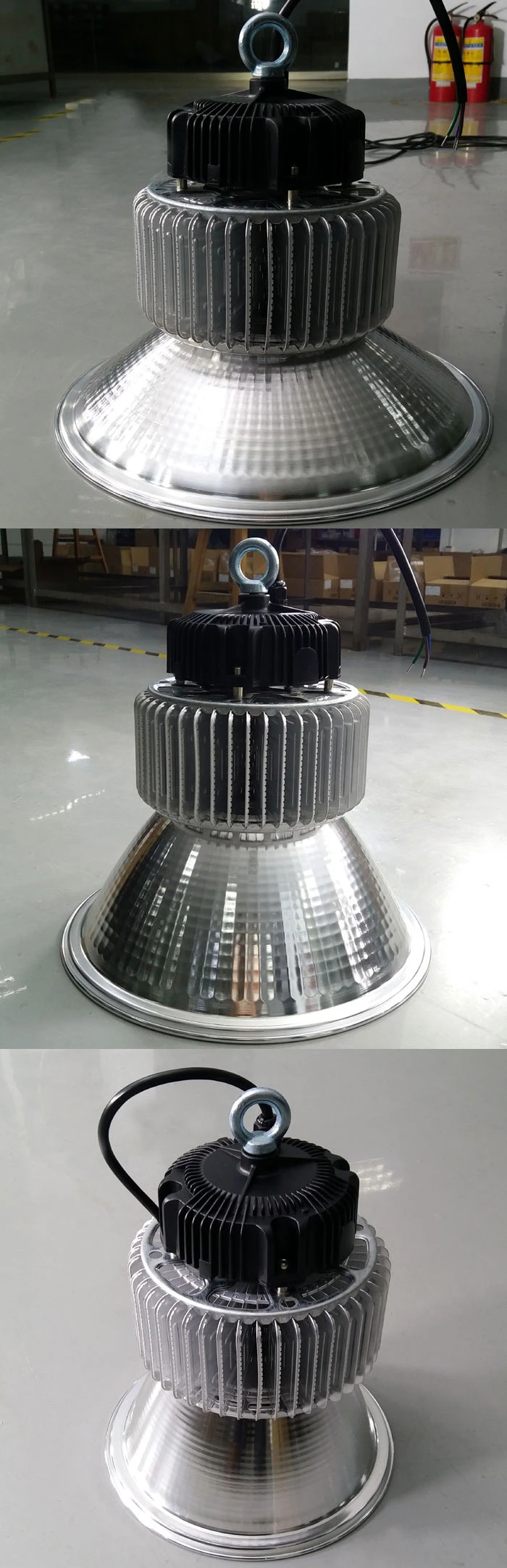 LED High Bays Industrial Light with Aluminum Reflector 150W