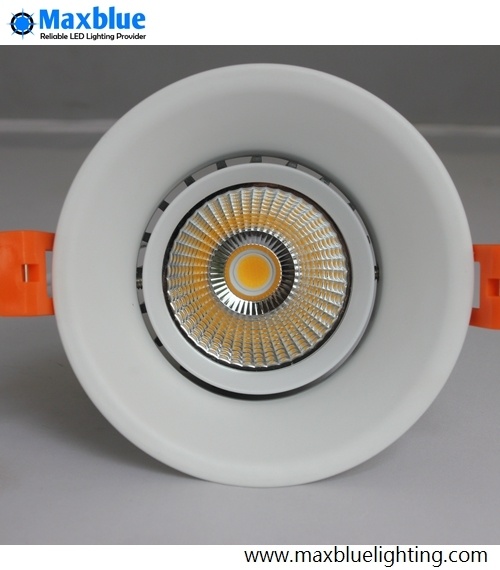 Ra80/90+ 30degree Reflector Hole 75mm COB LED Downlight