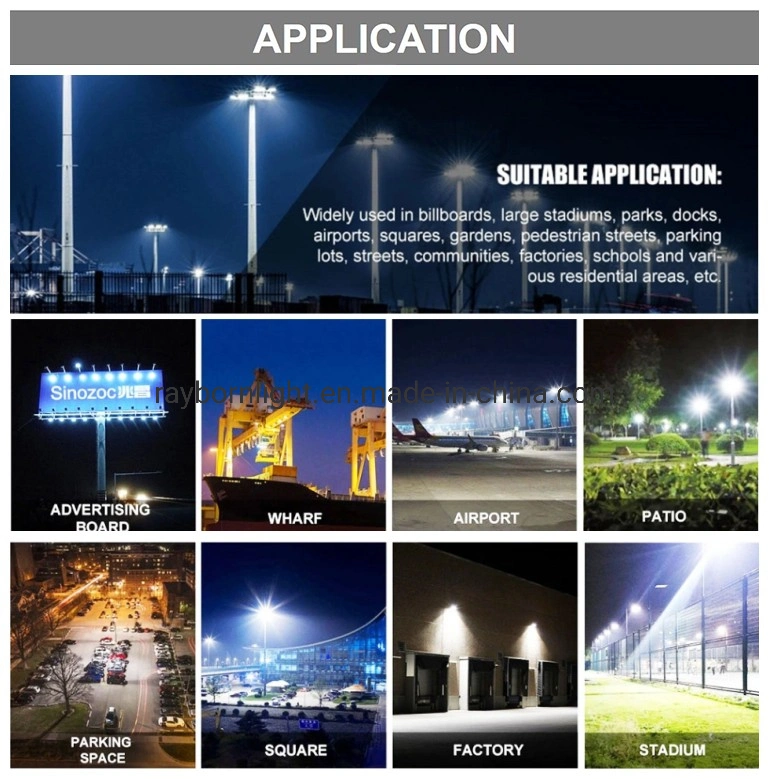 1000W Outdoor Stadium LED Flood Light High Lumens 600W 800W Modular LED Reflector Lighting