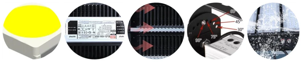 400W 500W Reflector LED Light to Replace 1000W Matal Halide Sport Stadium Engineering LED Flood Light