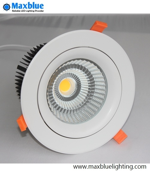 Ra80/90+ 30degree Reflector Hole 75mm COB LED Downlight