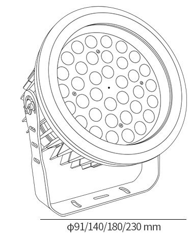 Outdoor Used Reflector 15W LED Flood Light IP65 lamp 18W LED Flood Light