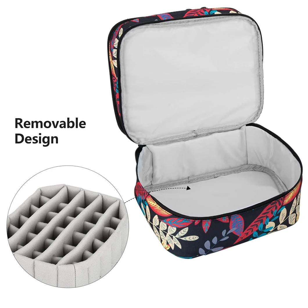 Professional Large Makeup Cosmetic Vanity Box Beauty Organiser Train Bag