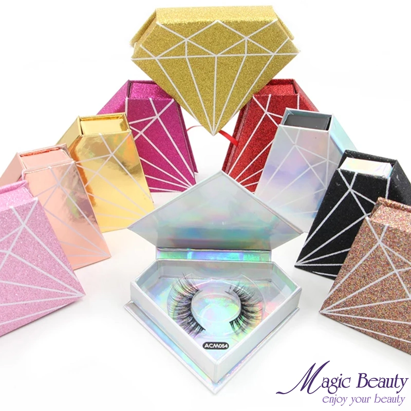 Customized Design Luxury High Quality Eyelash Packaging Box Cosmetic Container Clear Eyelash Packaging Box