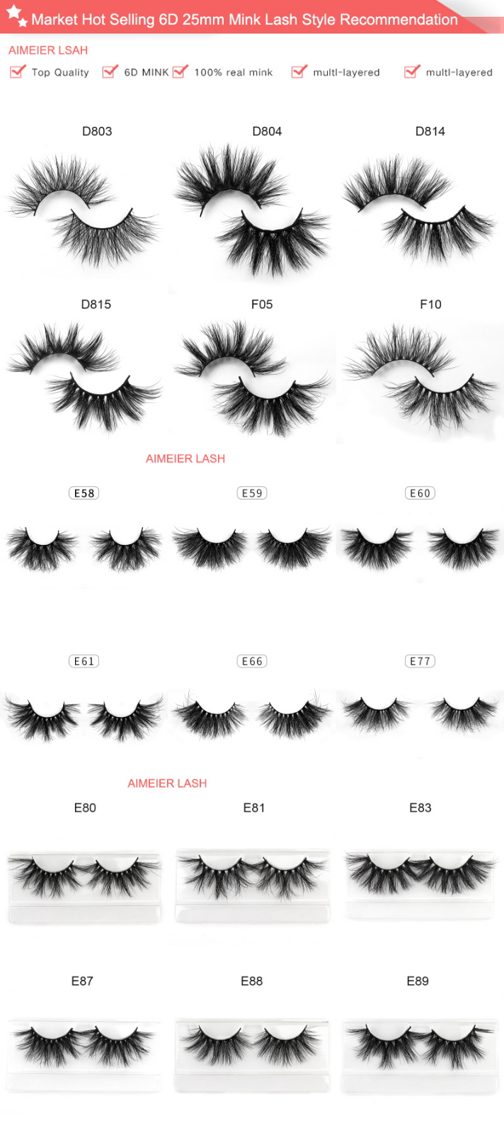 Custom Luxury Packaging Box Wholesale Cruelty Free Siberian 3D Mink Qingdao for Makeup Eyelashes
