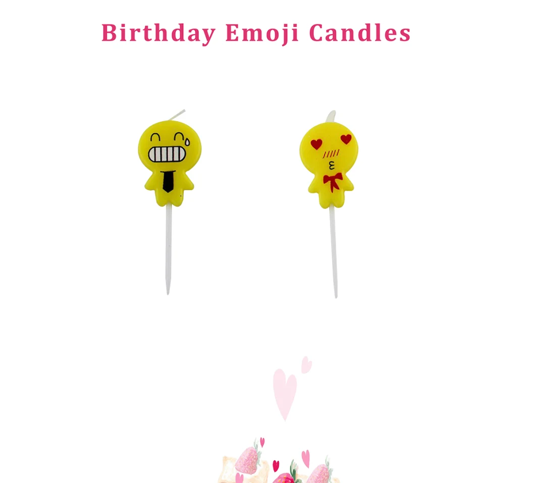 Birthday Candle Gift /Candle Custom/Emojy Birthday Candles Set