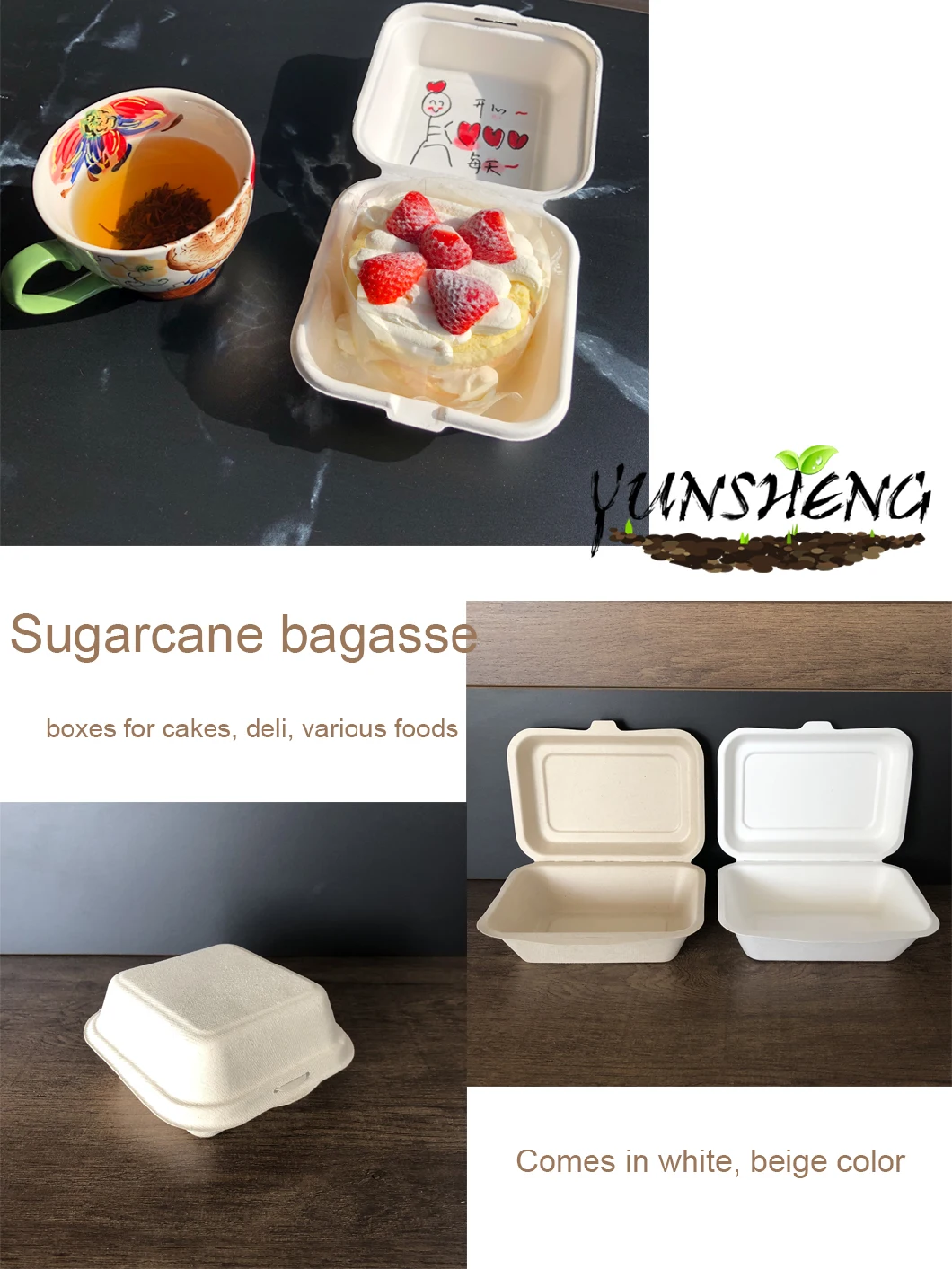 Wholesale Customized Brown Kraft Paper Folding Box Cardboard Box for Food