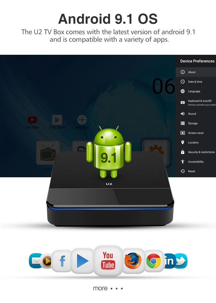 4K Free Online Movies Hybrid Box STB DVB-T2 TV Box