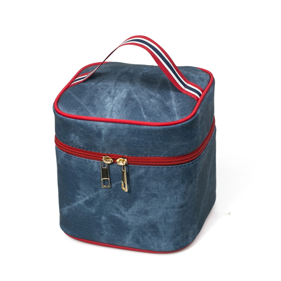 Ladies Simple Dumpling Makeup Bag Waterproof Travel Portable Makeup Bag