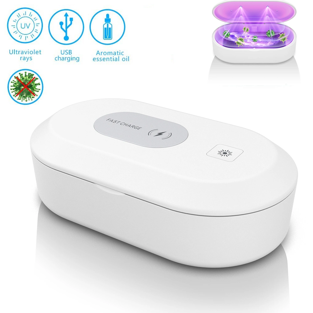 2020 Hot UV Ultraviolet Disinfection Box Beauty Brush Nail Art Tools UV LED Sterilizer Box