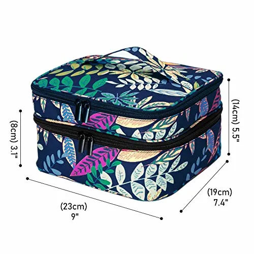 Professional Large Makeup Cosmetic Vanity Box Beauty Organiser Train Bag