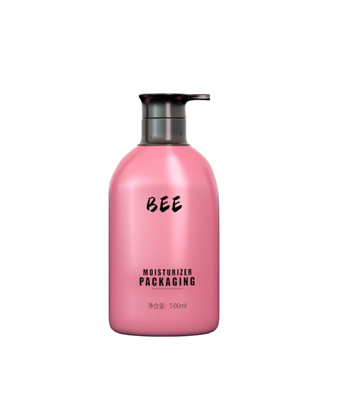 Oval Shape Plastic Bottle for Hand Sanitizer Body Lotion Packaging (BH-350)