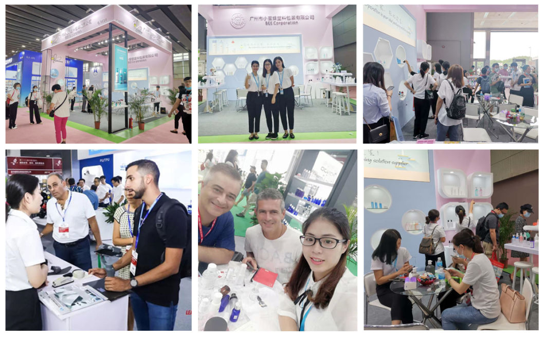 Silk Screen Printing Hot Stamping Body Lotion Plastic Packaging Bottle (BQ-100)
