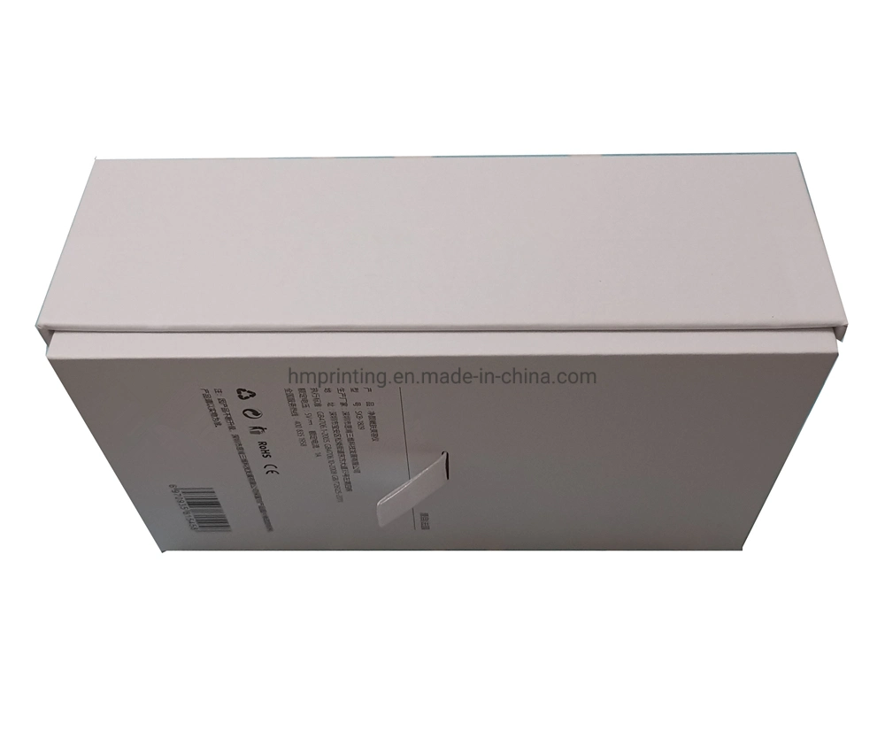 Custom White Gift Box Luxury Cosmetic Packaging Box for Cosmetic Instrument