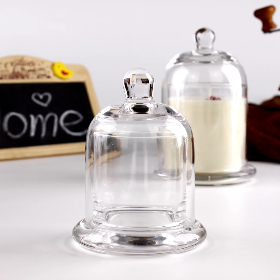 Empty Luxury Customized Unique 5oz 13oz Glass Candle Jars with Lids and Boxes for Candle Making