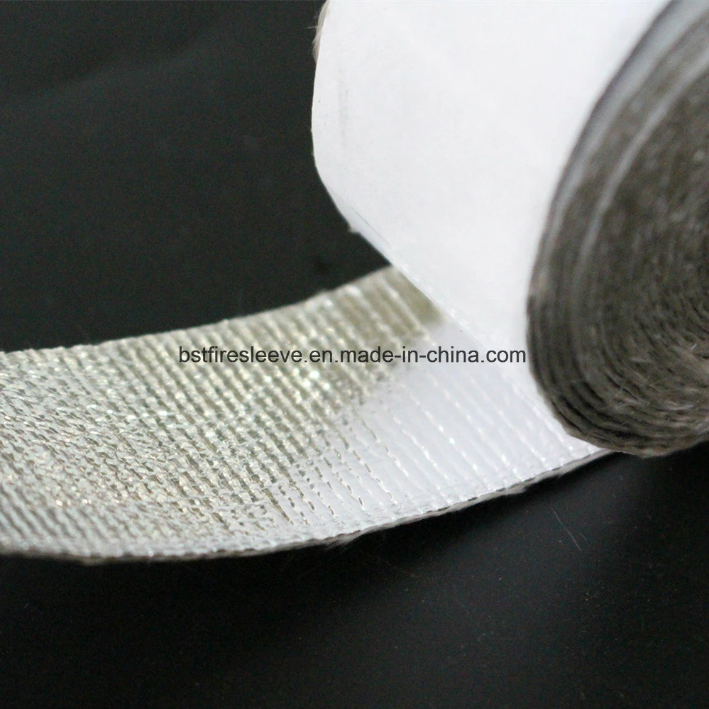 Self Adhesive Heat Shield Fiberglass Aluminized Heat Reflecting Tape