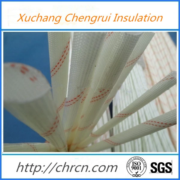 2715 PVC Resin Non Alkali Fiberglass Insulation Sleeving