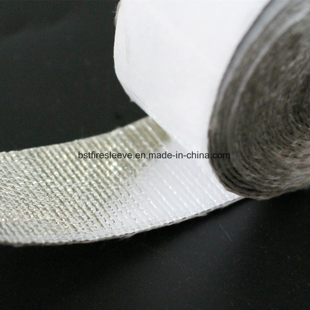 Self Adhesive Heat Shield Fiberglass Aluminized Heat Reflecting Tape