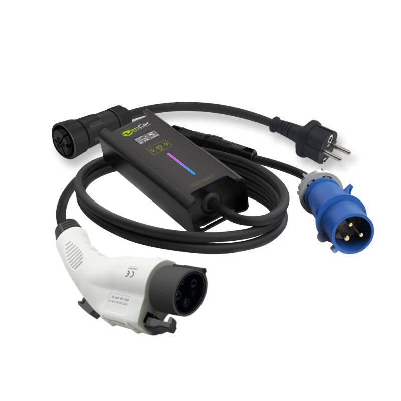 CE Certificated Zencar Type 1 Home EV Charging Stations with 2 Adaptors