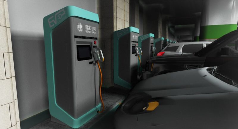 EV Charger Car Commercial EV Charging Station 160kw EV Station Charging Type2