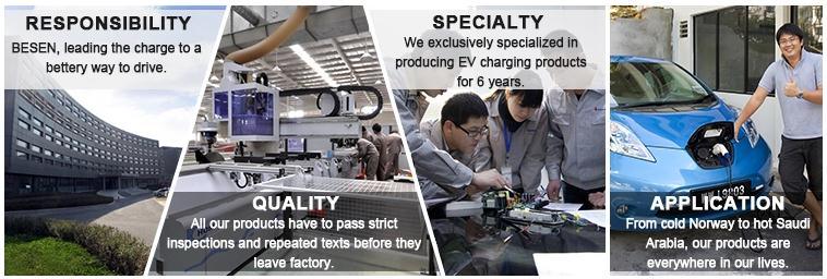 32A Type1 to Type2 EV Charging Cable for Electric Vehicles