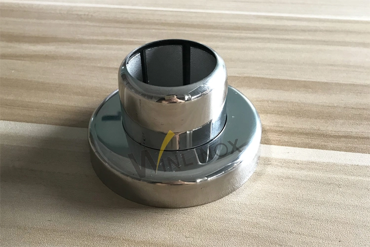 Adjustable Stainless Steel Handrail Floor Flange Round Pipe Handrail Flange