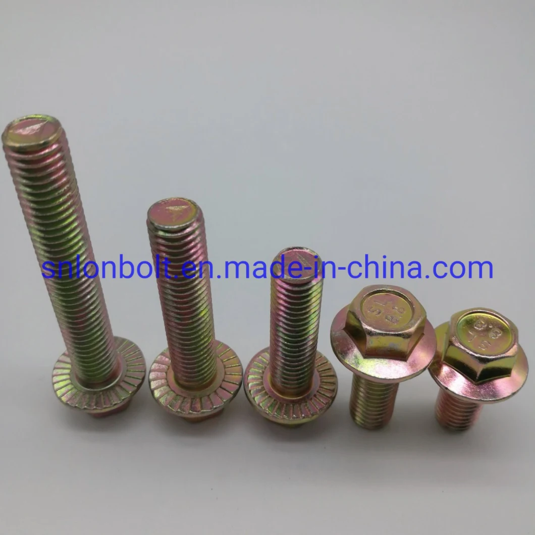 Flange Bolt Flange Screw Hex Bolt Flanged