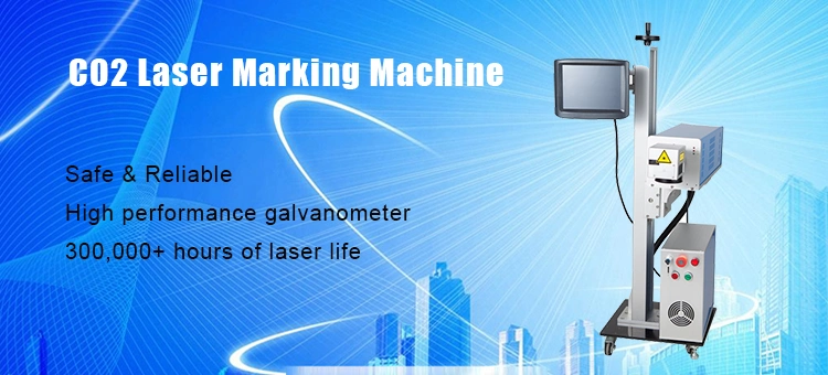 Phone Case Number Logo Marking From Low Price 30W C02 Laser Marking Machine