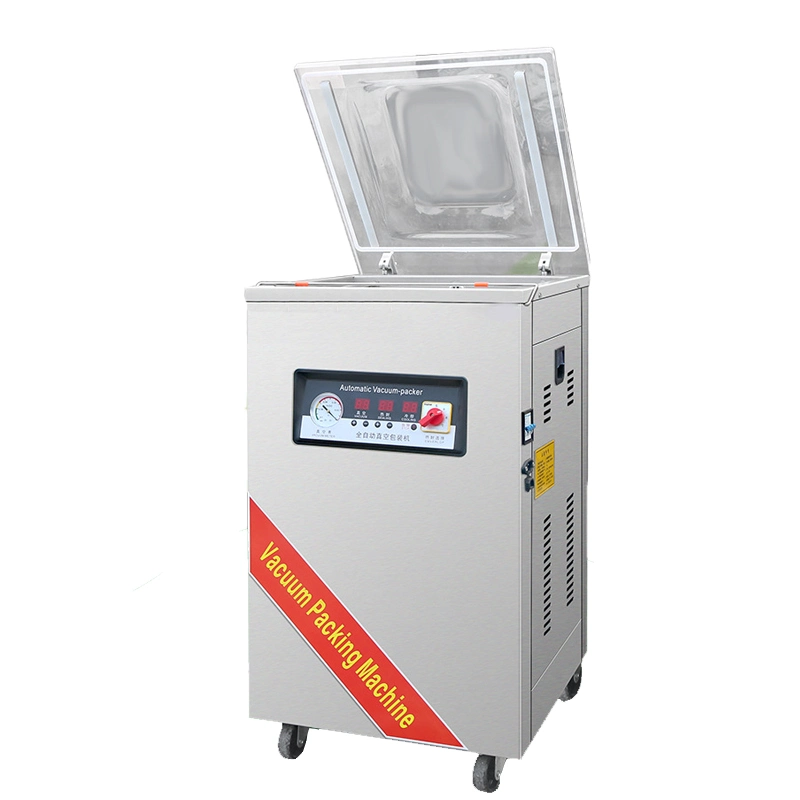 Dz-400 Automatic Commercial Packing Sealer Single Chamber Meat Fish Chicken Vacuum Packaging Machine for Packer