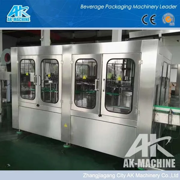 Automatic Water Bottle Machine Filling Line/Mineral Water Filling Capping and Packing System with Steadily Appearance