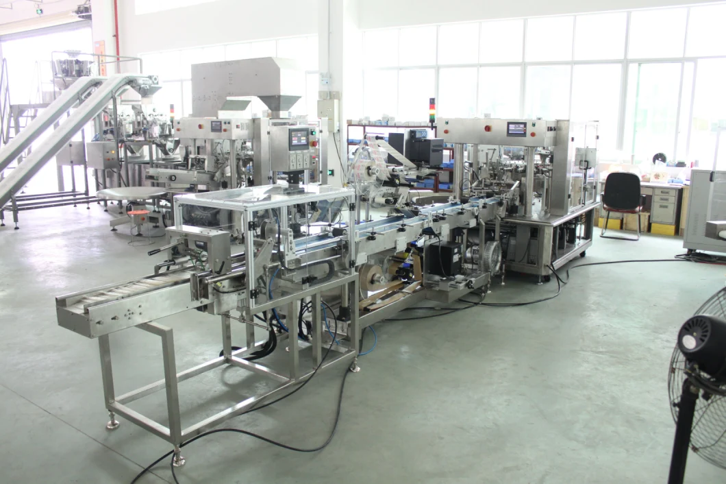 Fully Automatic Pouch Food/Coffee Packaging/Package/Packaging Machine (AP-8BT)