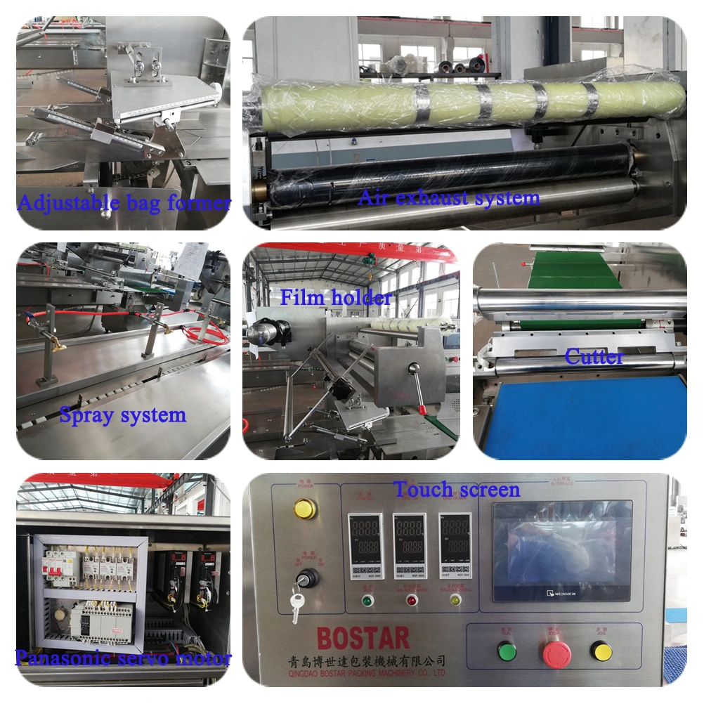 Flowpack Packaging Machine Pouch Packing Machinery Frozen Food Fish Shrimp Packing Machine