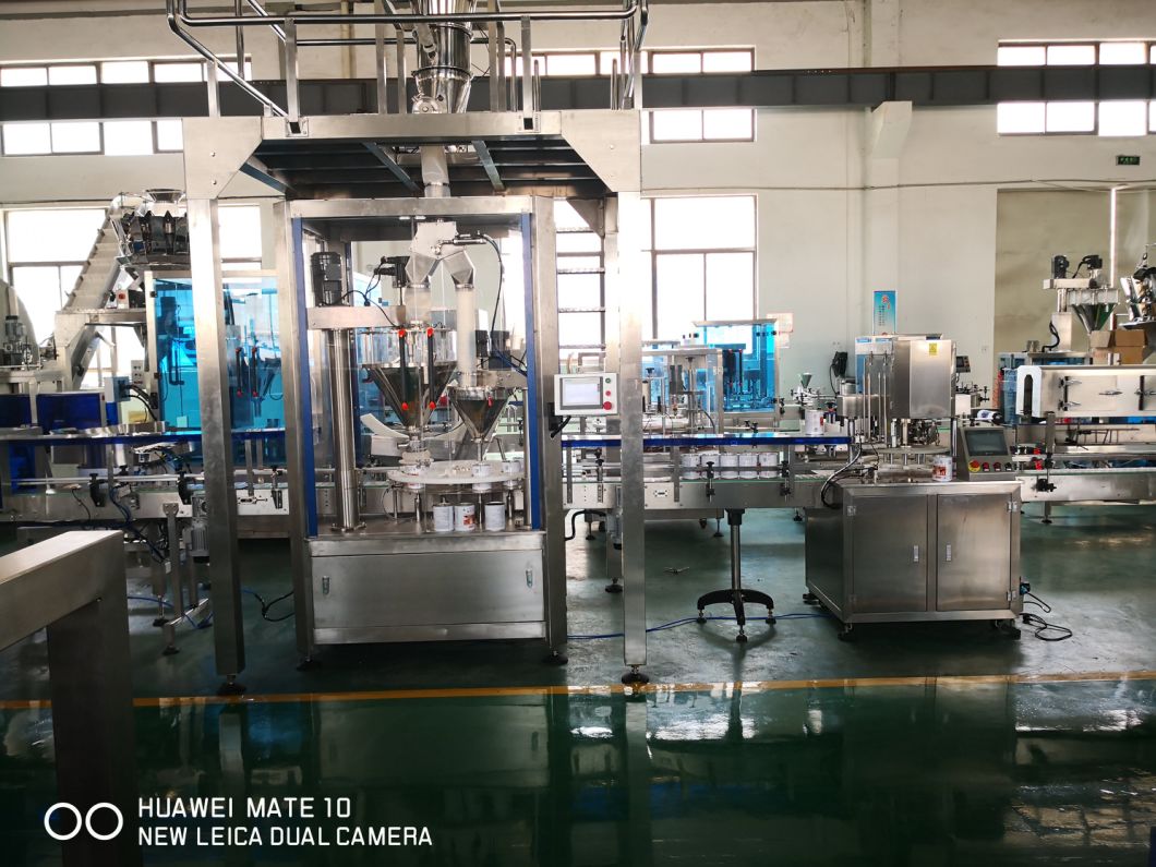 China Food Packaging Machine Manufacturer Wholesale Canning Infant Formula Milk Powder Powder Filling Packaging Machine