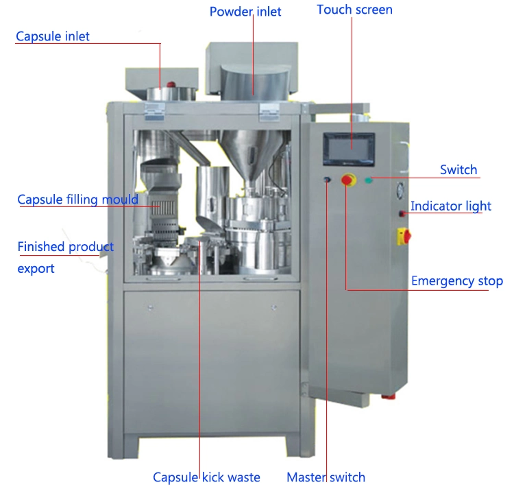 Automatic Capsule Filling Machine (NJP-600)