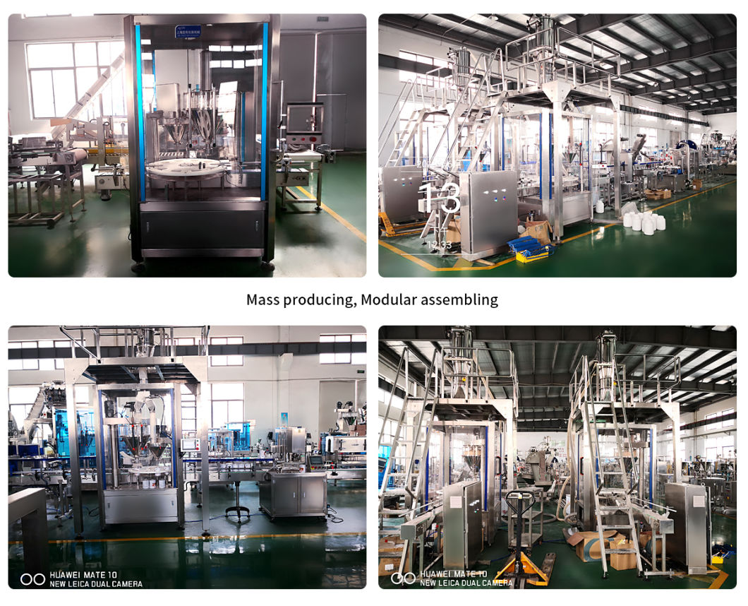 China Food Packaging Machine Manufacturer Wholesale Canning Infant Formula Milk Powder Powder Filling Packaging Machine