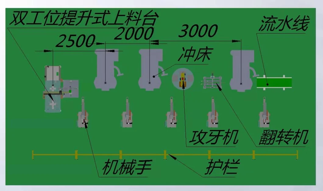 China's Original Manufacturer of Five-Axis Industrial Robots for Stamping Metal Parts