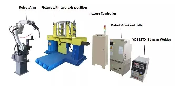 Small Industrial Arm Kit Robot 6 Axis Automatic 50A-270 Industrial Robots