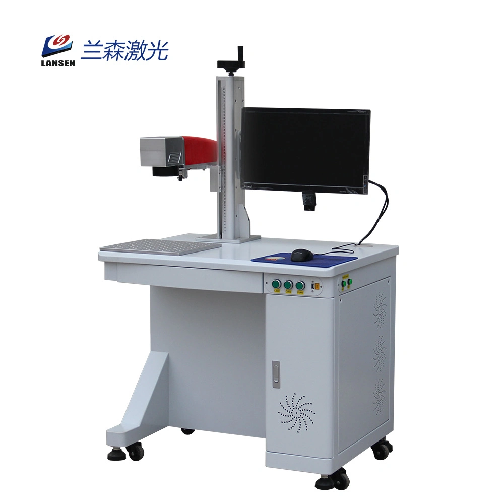 Jpt 20W Mopa Stainless Desktop Fiber Laser Color Marking Machine