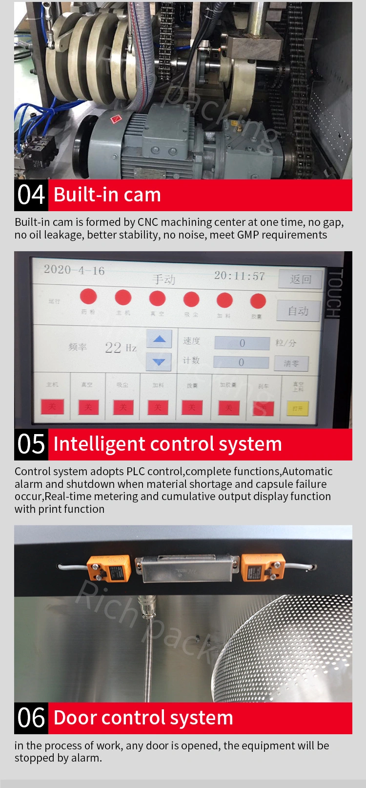 2020 Full Automatic Capsule Filler Capsule Filling Machine Gelatin Encapsulation Machine