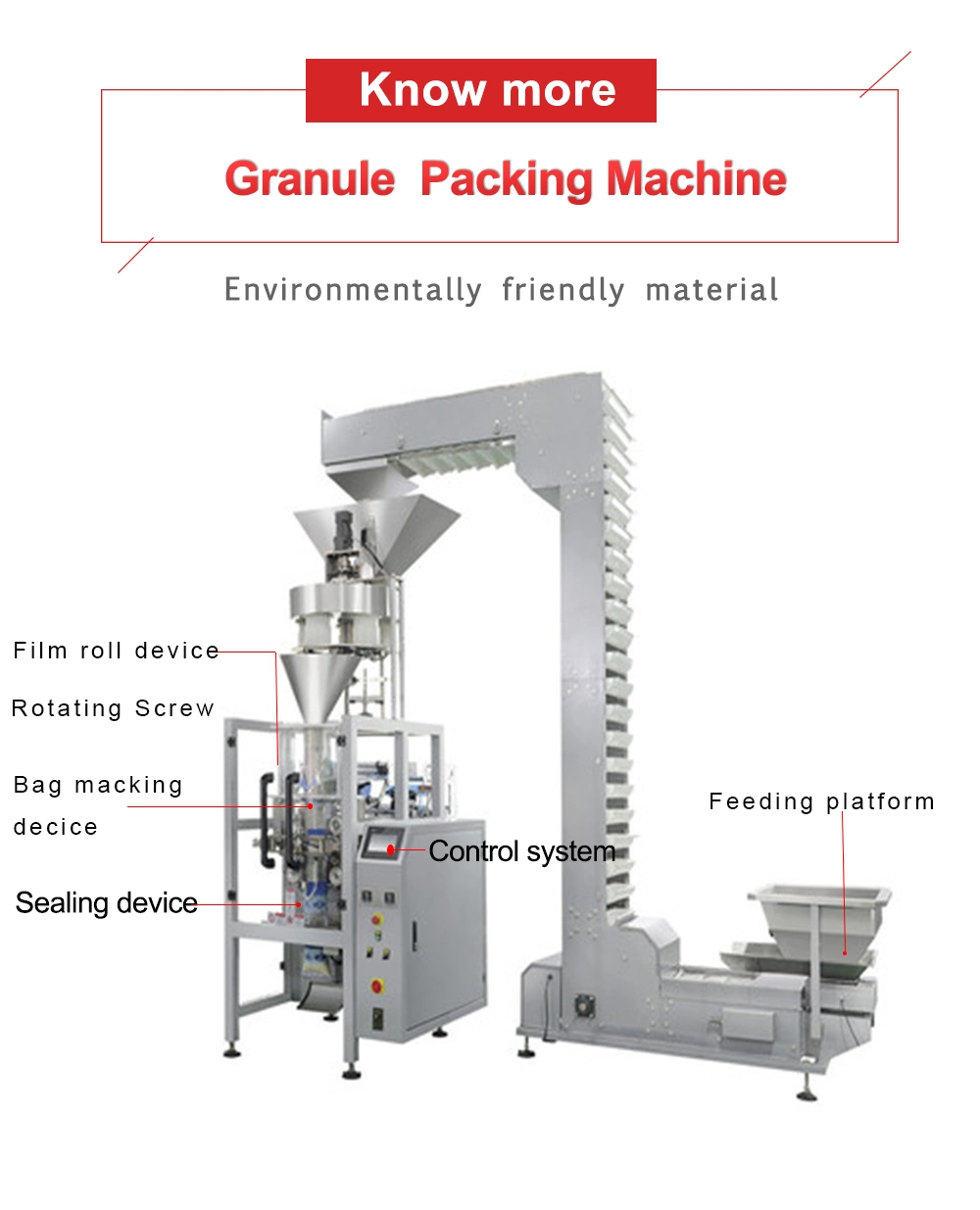 Packing Machine Mushroom Automatic Packing Machine Full Automatic Vacuum Food Packing Machine for Mushroom Spice