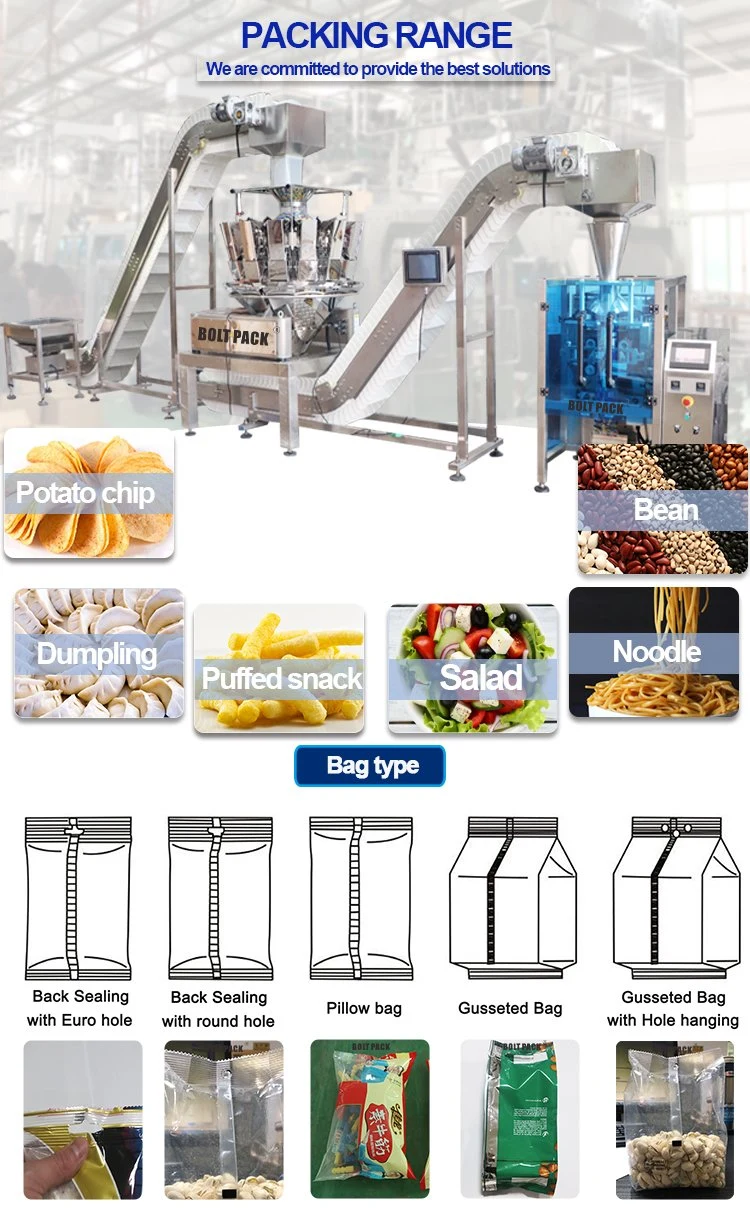 Customized Granule Packing Machine High Efficiency Automatic Pouch Packaging Machine