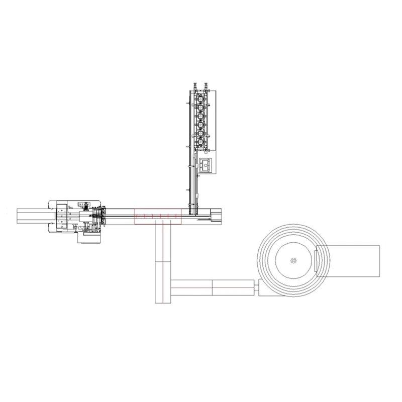 Heavy Duty High Speed Food Processing Packing Line Robotic Fully Automated Packaging Line