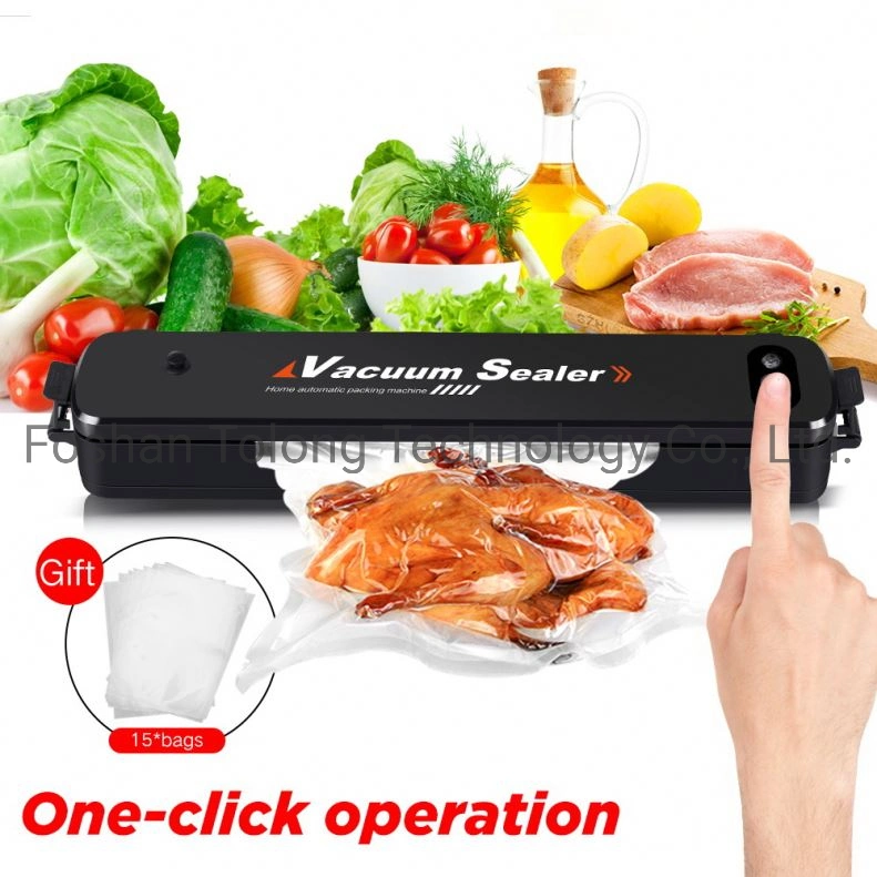 Small Household Vacuum Sealer Machine Food Meat Fruit and Vegetable Vacuum Packaging Machine