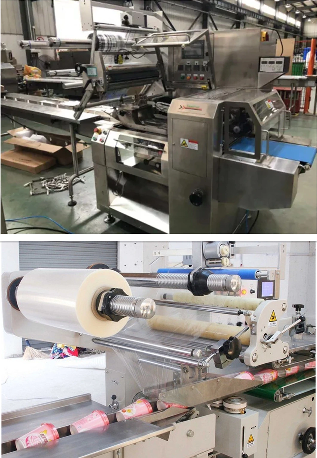 GMP Grade Food Packing Machine Bread Packing Machinery for Food