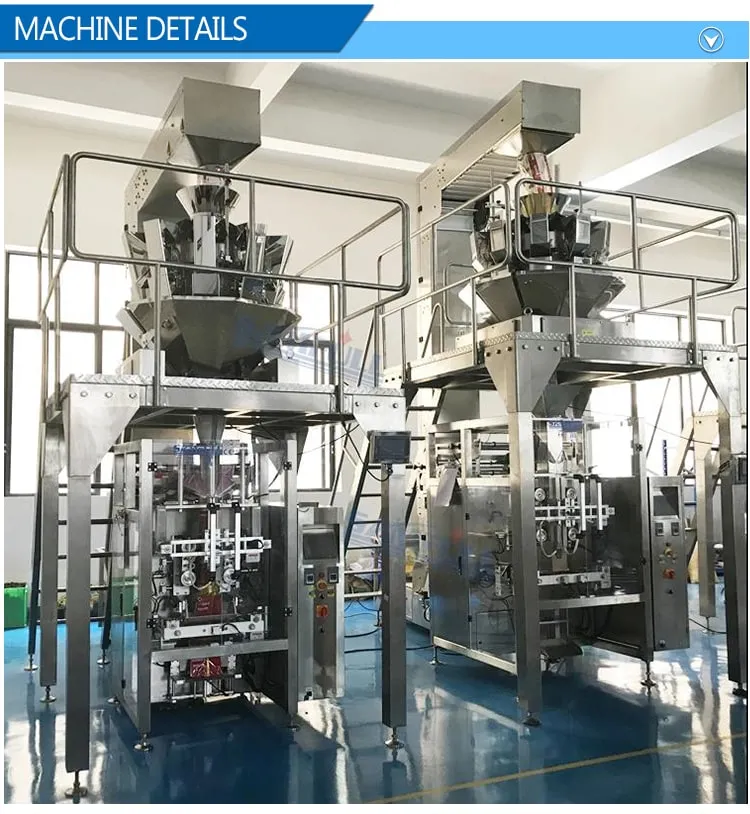 Samfull Vffs Chicken Thigh and Wings Multihead Weighing Packing Machine