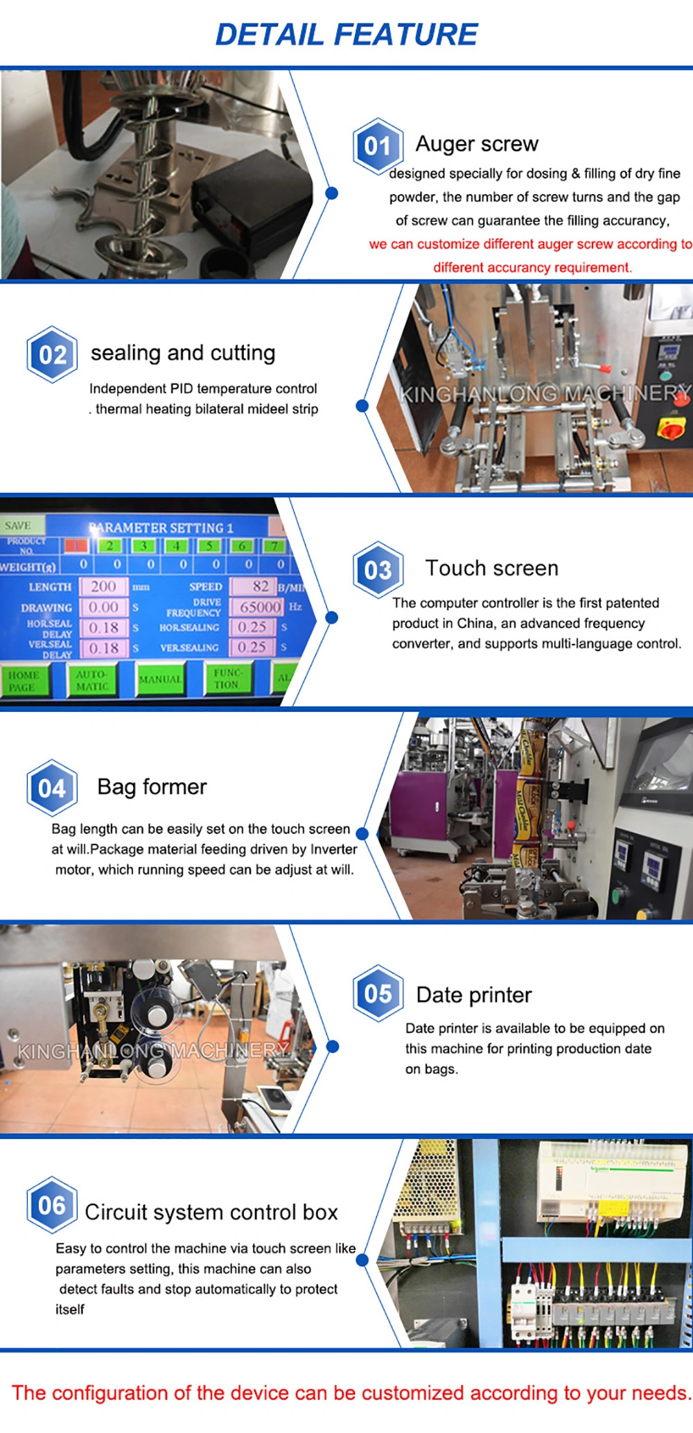 Good Price Automatic Powder Packing Machine for Tomato Powder